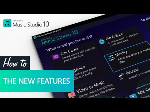 Ashampoo Music Studio 10 - The new features