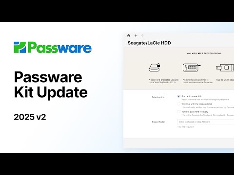 What's New in Passware Kit 2025 v2