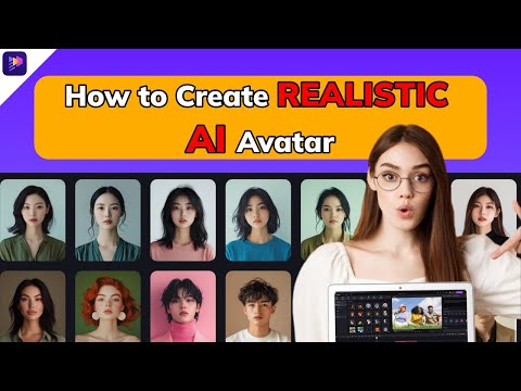 How to Create Realistic Avatar in 5 minutes | AI Talking Avatar Generator - Edimakor new AI feature