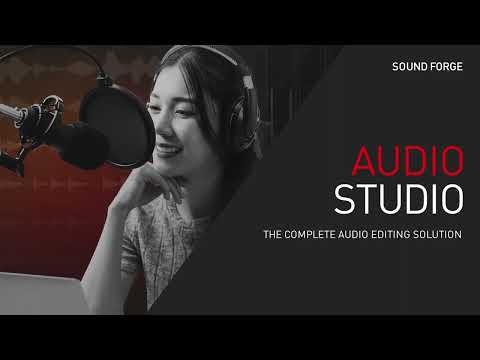 MAGIX SOUND FORGE Audio Studio 17 intro