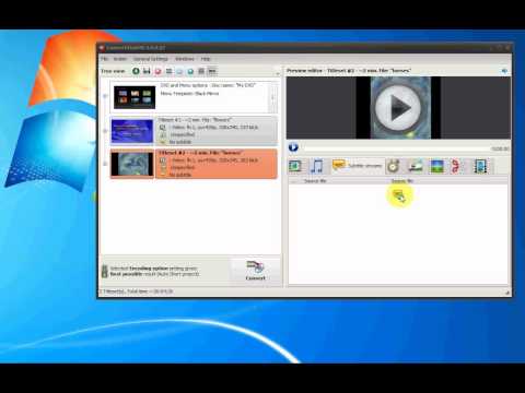 Convert video to DVD