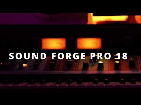 MAGIX SOUND FORGE Pro 18 intro