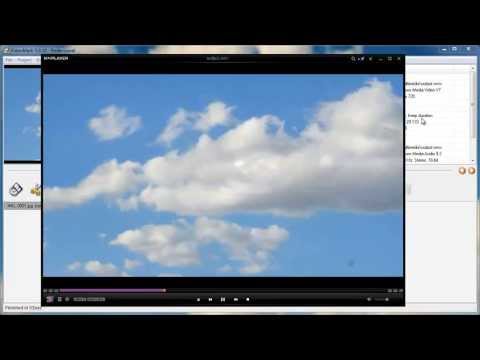 Create a timelapse video the simplest way (using VideoMach)
