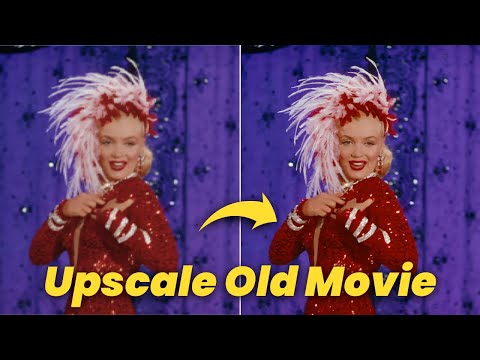 Before &amp; After: Upscale Old Movies to 4K with HitPaw