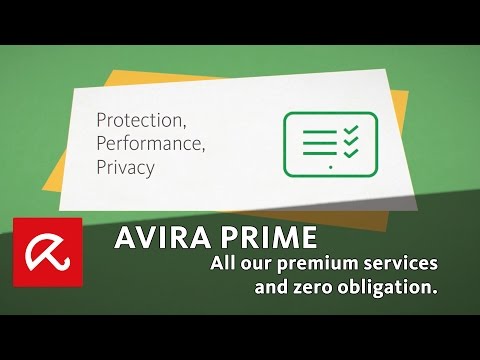 🌟 Avira Prime: All our premium services and zero obligation.