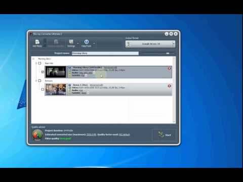 Convert Blu-ray to another format