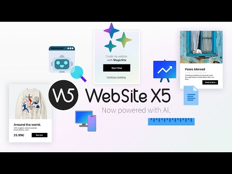 MagicSite: a new way of creating your website with AI