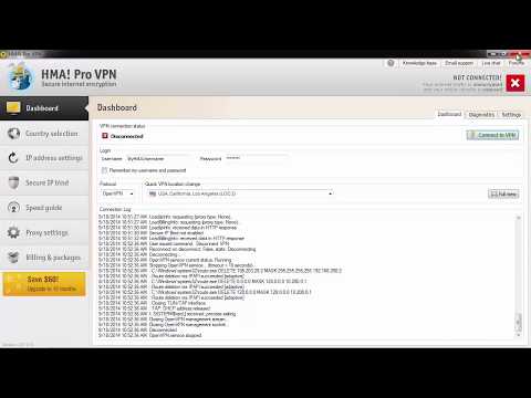 How to use HMA! Pro VPN by Hide My Ass!