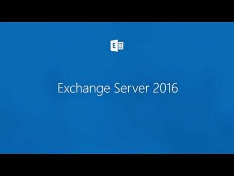 Introducing Exchange Server 2016