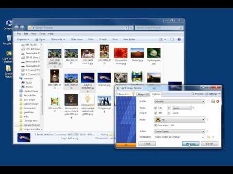 Light Image Resizer in 30 seconds