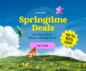 Skylum Luminar NEO Spring Sale - 83% OFF