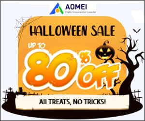 AOMEI Halloween Sale