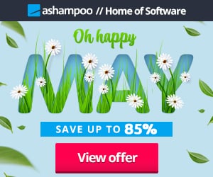 Ashampoo May Deals - 85% OFF