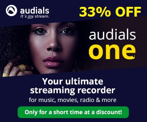 Audials One 2024 Discount – 33% OFF