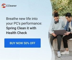 CCleaner Professional - 50% OFF