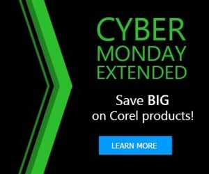 Corel Cyber Monday Extended