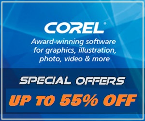 Corel Special Offers – 55% OFF