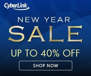 CyberLink Software New Year 2026 Sale
