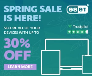ESET Security Spring Sale - 30% OFF