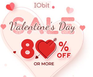 IObit Valentine's Day Sale