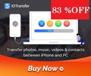 IOTransfer Discount - up to 83% OFF