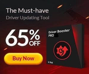 IObit Driver Booster – 65% OFF