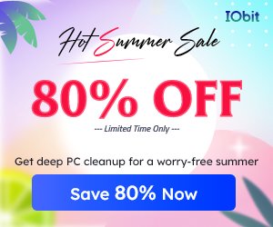 IObit Software Hot Summer Sale