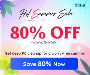 IObit Software Summer Sale