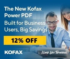 Kofax Power PDF 5 – 10% OFF