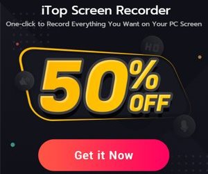 iTop Screen Recorder Discount – 50% OFF