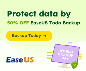 EaseUS World Backup Day Sale
