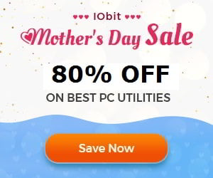 IObit Software Discount - Mother's Day Sale