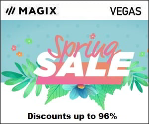 MAGIX Software Spring Sale – 96% OFF