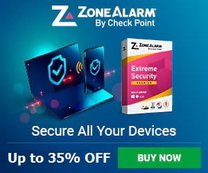ZoneAlarm Security Sale - 35% OFF