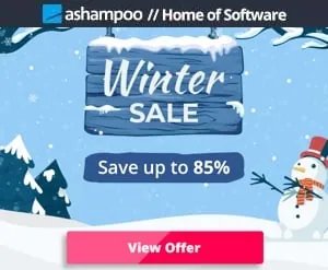 Ashampoo Winter Sale – 85% OFF