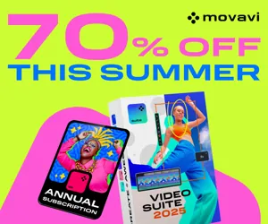 Movavi Summer Sale - 70% OFF