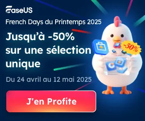 EaseUS Best-Selling Utilities - 50% OFF French Days