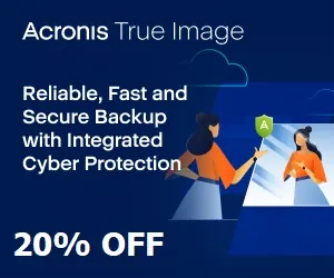 Acronis True Image - 20% OFF