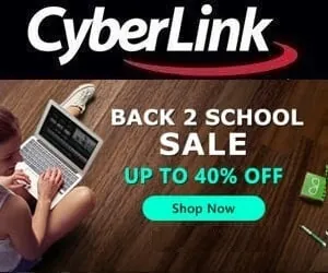 CyberLink Back to School Sale