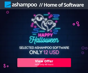 Ashampoo Software Happy Halloween - Top Sellers just $12