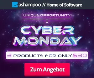 Ashampoo Cyber Monday: Buy 3 Products for $30