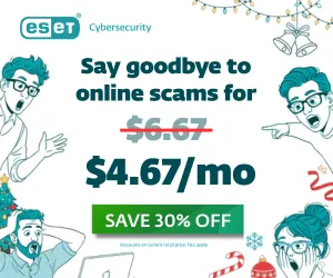 ESET Holiday Promo - 30% OFF