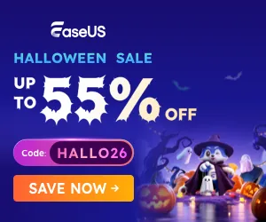EaseUS Halloween Sale - 55% OFF